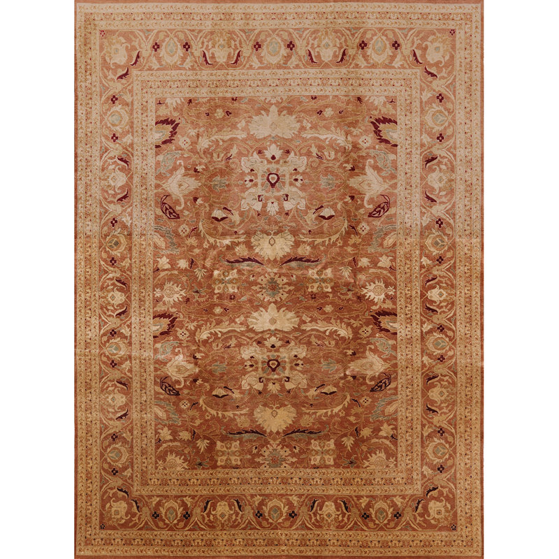 Tapis oriental beige / brun Quinata, Rectangle 2 pi x 3 pi