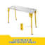 1. ** Conception pliable et portable **: la table de soudage Eliteedge se caractérise par une conception pliable pratique avec une poignée sur le plateau de table et des roues pour une mobilité sans effort - idéale pour un rangement et un transport fa