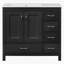 Meuble-lavabo 36 po avec lavabo en céramique-102479151