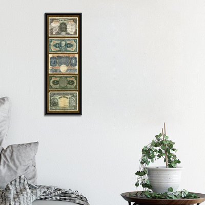 « foreign currency panel ii », reproduction de photo sur toile tendue
