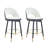 AriaHome 25" Upholstered Swivel Counter Stool with Low Back and Metal Footrest (Set of 2)-2129825486-2146296803
