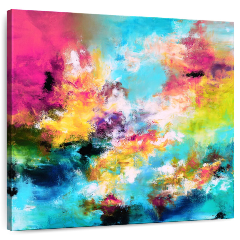 Colorful Reflection, 33" H x 33" W