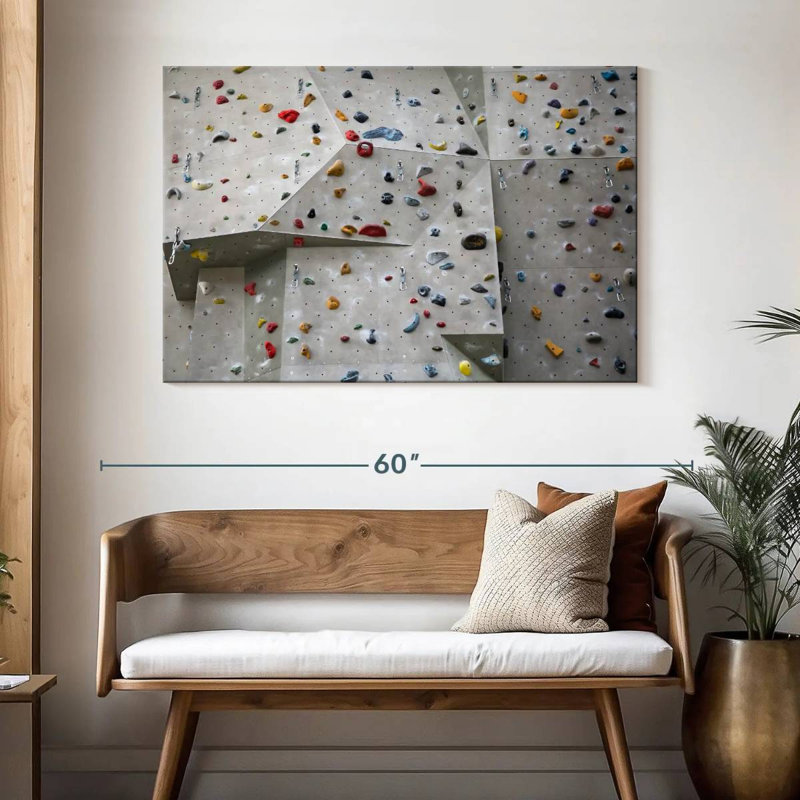 Mur d'escalade intérieur Sireci, H 32 po x l 48 po