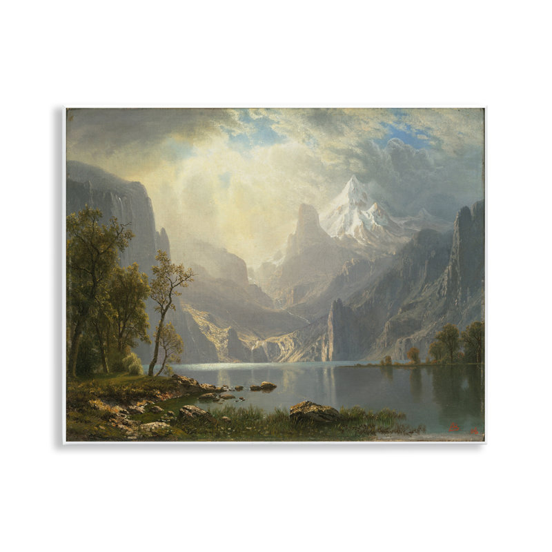 Art mural classique "Vue sur la montagne" par one1000paintings