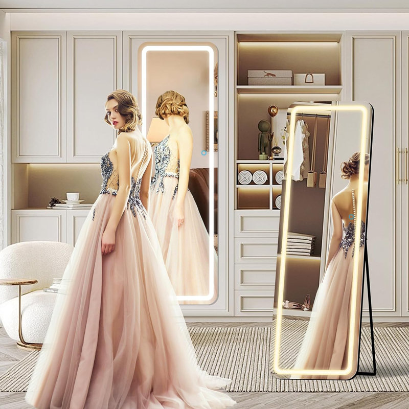 Miroir en aluminium Cullyn