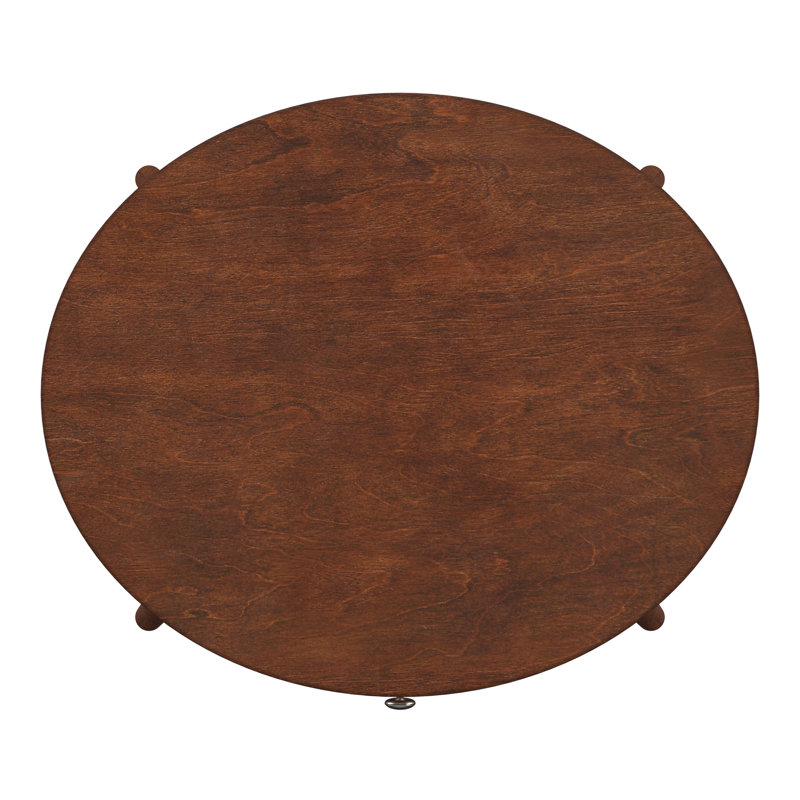 Lugenia End Table with Storage, Espresso