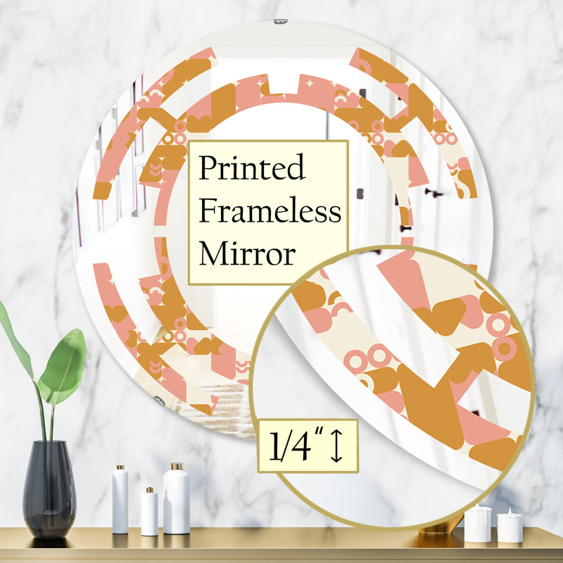 Miroir mural Space, H 31,5 po x l po