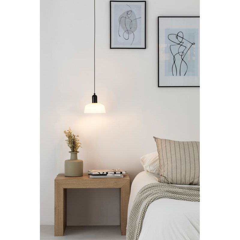 Tatawin Pendant , 13.19" H x 7.24" W x 7.24" D, White