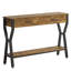 Console 47 po avec 2 tiroirs, table de vestibule en bois Farmhouse-675914865