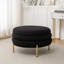 Repose-pieds rond avec rangement Lytham-45799188