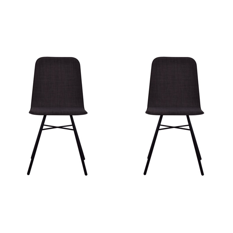 Chaise d'appoint Lolli, Noir