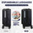 Luggage,With Front Opening,TSA Approved Lock,Hardshell Suitcase