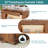 55 Inch Entryway Table With Drawers & Led Lighting, Farmhouse Sofa Table, Long Narrow Hallway Table For Living Room, Entrance, Family Room,rustic Brown