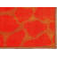 Ensemble de tapis touffetés en nylon orange foncé Bellamay-1539606770