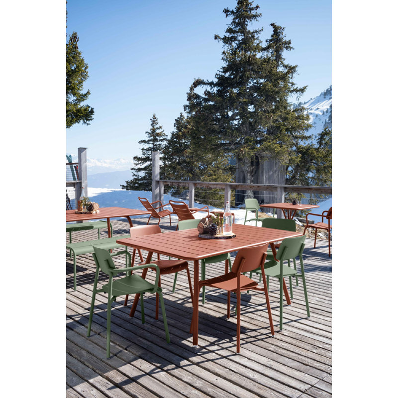 Banc de pique-nique 100% aluminium Luxembourg, Cactus