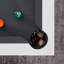 Table de billard d'extérieur / d'intérieur en ardoise avec dessus de salle à manger et accessoires Oasis-90655556-70631304-88750881
