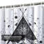 Rideau de douche avec 12 crochets Tiger-474214572