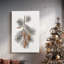 Snowige Manger at Eve - Toile tendue avec châssis de qualité supérieure