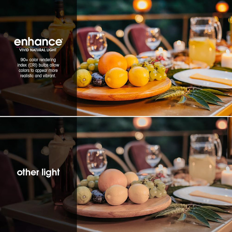 Feit ST19 E26 (Medium) Filament LED Bulb Daylight 60 Watt Equivalence 2 pk, 5000 Kelvins