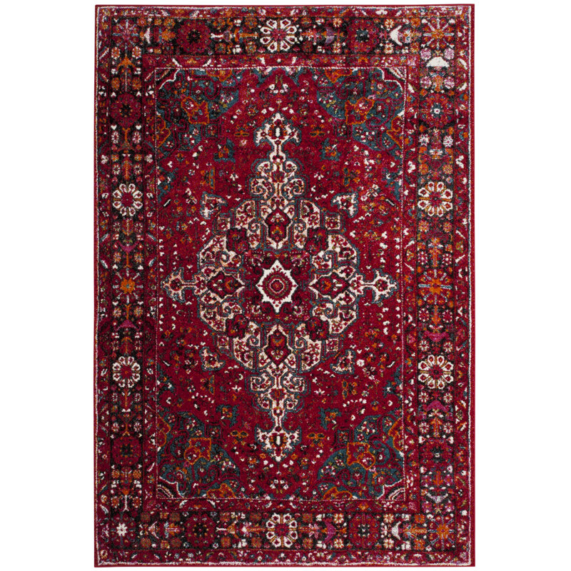 Kristina Oriental Hand Woven Area Rug, Rectangle 201 x 274 cm