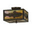 Rustic Lodge 2 - Light Semi Flush Mount
