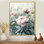 "Pe pivoines de campagne dans le champ pastoral I", pivoines, impressions sur toile