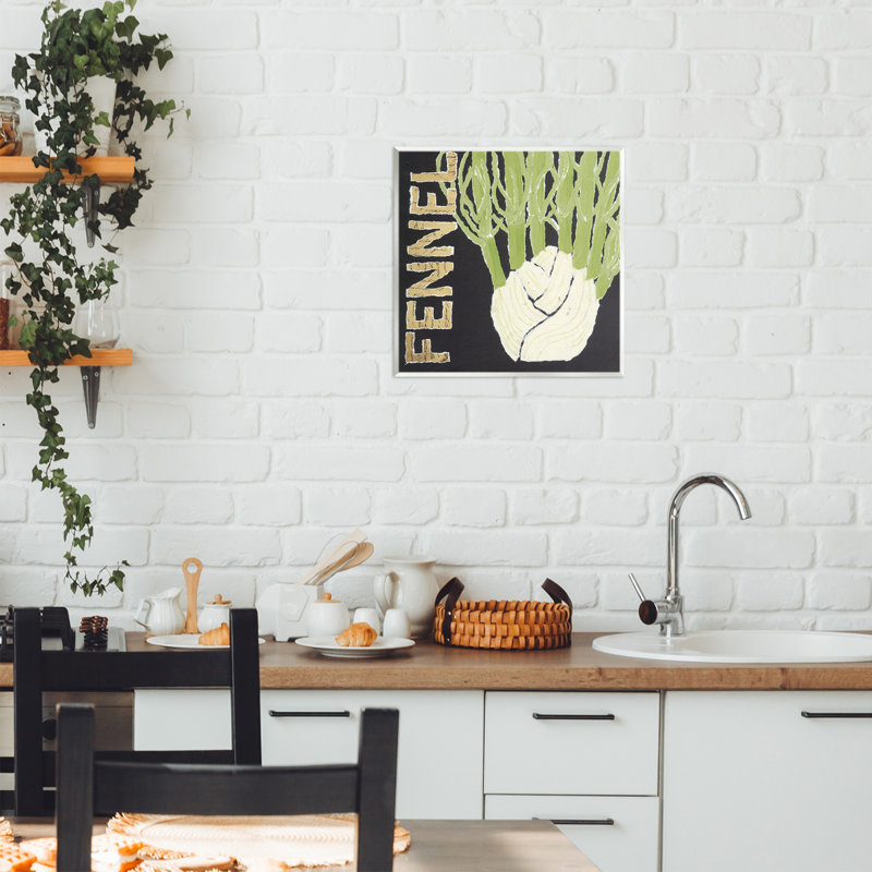 Fennel Root Vegetable Wall Plaque, design by Nancy Overton
