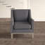 Fauteuil en polyester l 30 po Genoa-2116648753
