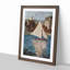 Yacht by Fujishima Takeji - Picture Frame Painting Print-55613967-55613971