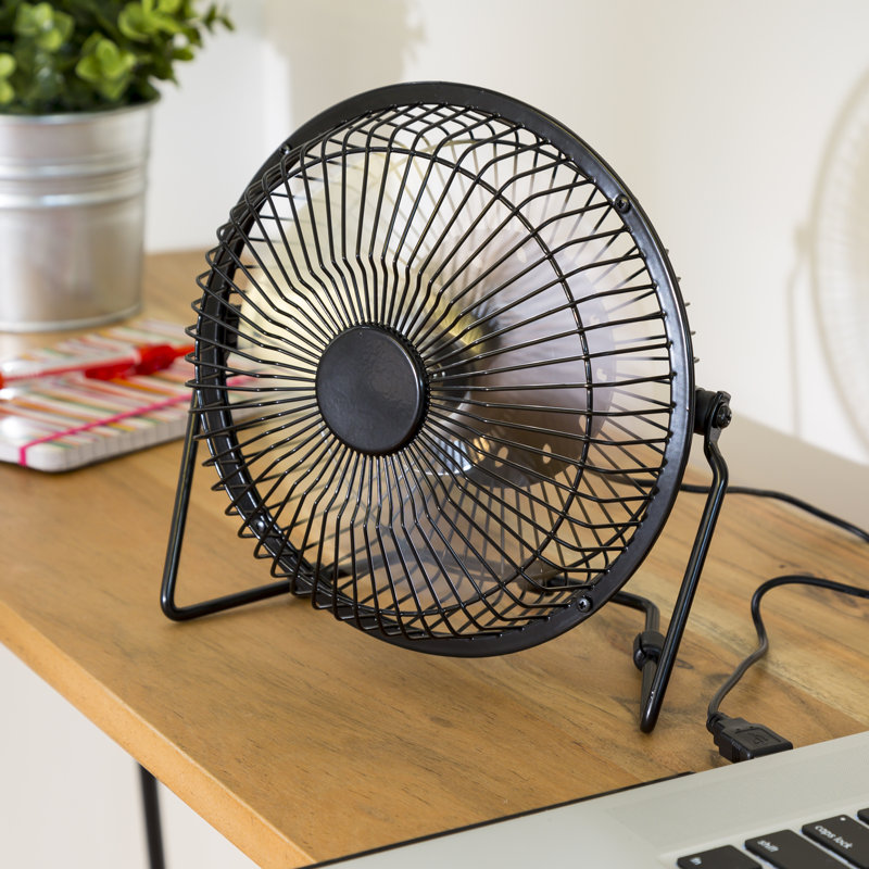Ventilateur de table 6 po Sauve, Noir