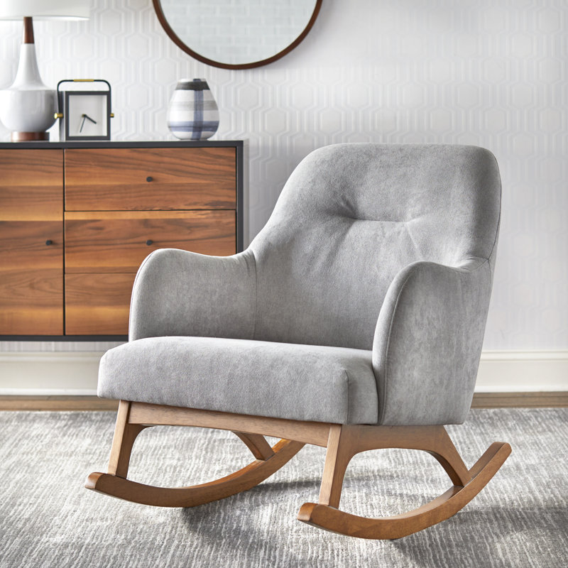 Chaise berçante Ghalib, Light Gray