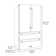 ZLINE 36" Autograph Edition 22.5 cu. ft Freestanding French Door Refrigerator with Ice Maker in Fingerprint