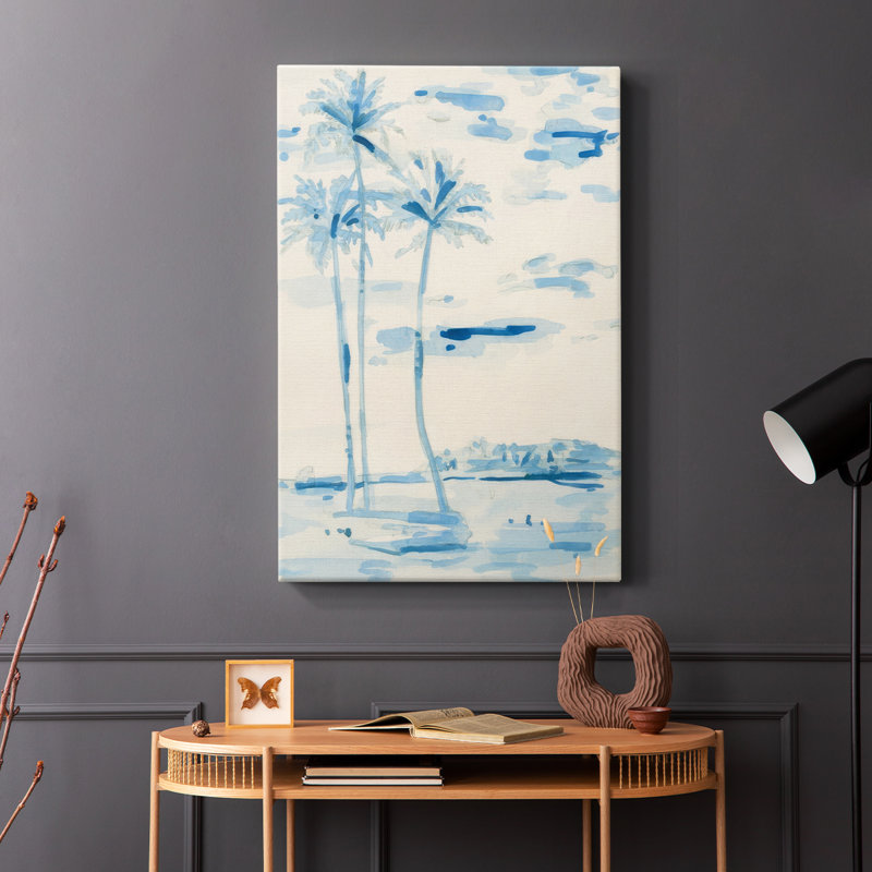 Coconut Grove II -Galerie enveloppée Cavas, 48" H x 32" W