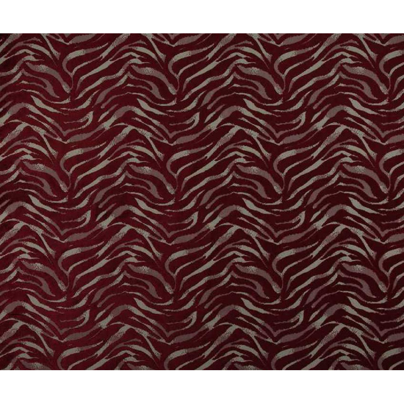 Tissu tiger Safari, Bourgogne