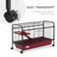 Spacious 41L Small Animal Cage With Multi-Level Design, Rolling Wheels, And Easy Access For Rabbits And Ferrets