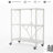 27'' W Steel Shelving Unit with Wheels-1829276567