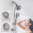 Matte Black Tub And Shower Faucet Rough-in Valve-65318752
