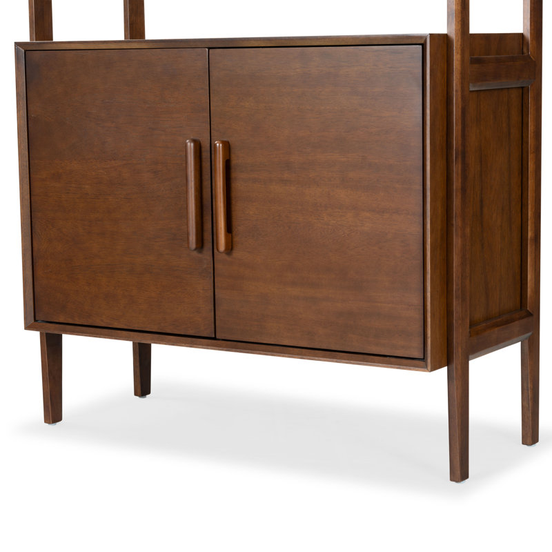 Pasquali Wood Cabinet Bookshelf