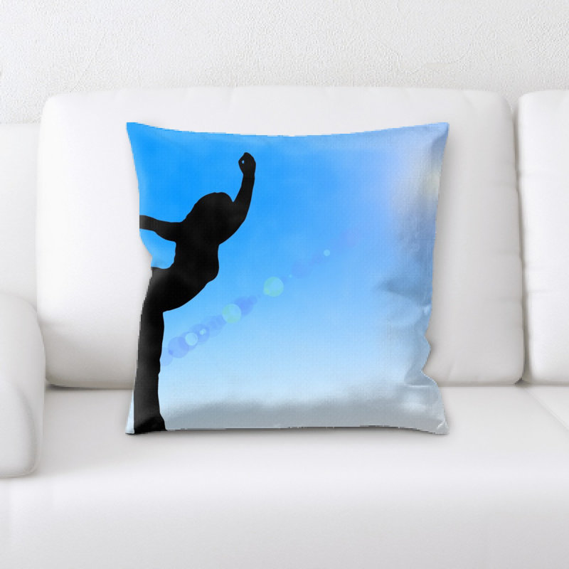 Microsuede Throw Pillow