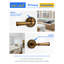 Poignée de porte MRML en laiton antique rétro, poignée de porte intérieure pour salle de bain rétro, levier en alliage d'aluminium-123353433-125528275