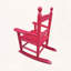 Chaise berçante en bois massif massif-843453808