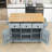 Dyches 53 " W Kitchen Cart-465882864