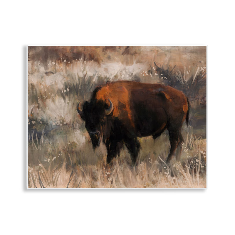  «Bison on the Range» par Nina Blue