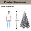 Lighted Artificial Christmas Tree-1965626084