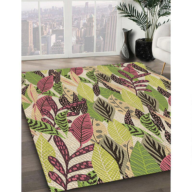 Floral Indoor Rug, Rectangle 8' x 12'