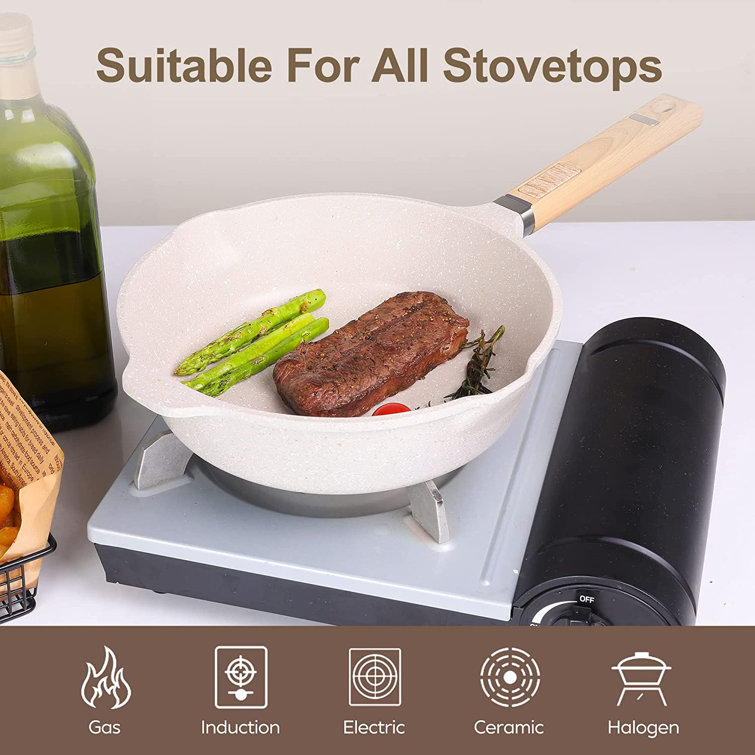 33 - Piece Non-Stick Stoneware Cookware Set