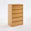 76cm W 5 - Drawer Chest of Drawers-2101896411