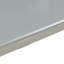 Garniture de tuile de moulure en céramique 12 po x 4 po gris désert Berkeley