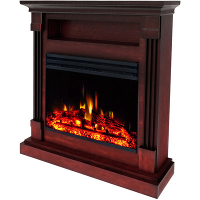 Sienna 33.900'' W Electric Fireplace with 5115 BTU