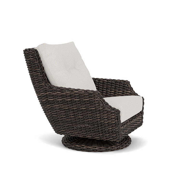 Largo Outdoor Rocker Chair, Kit Cat Light Gray